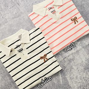 خرید آنلاین بلوز دورس یقه دار گلدوزی پاپیون زنانه