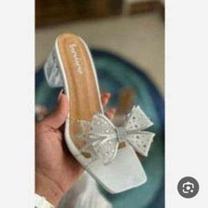 دمپایی مجلسی طلقی پاپیون زنانه و دخترانه