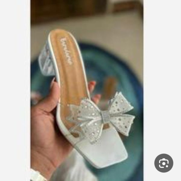 دمپایی مجلسی طلقی پاپیون زنانه و دخترانه