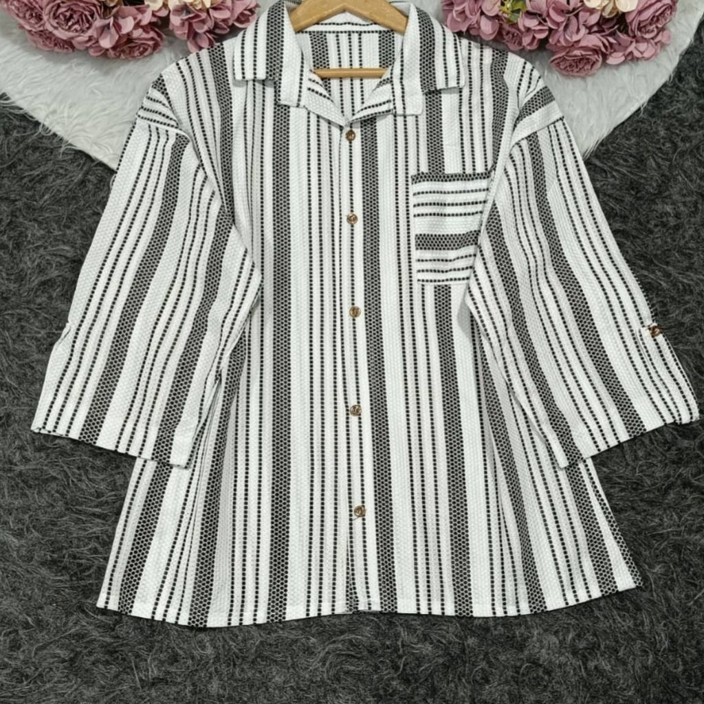 خرید انلاین شومیز مانتویی شمیم