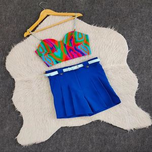 خرید اینترنتی قیمت کراپ شورتک دامنی آبرنگی