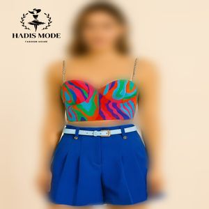 خرید اینترنتی قیمت کراپ شورتک دامنی آبرنگی