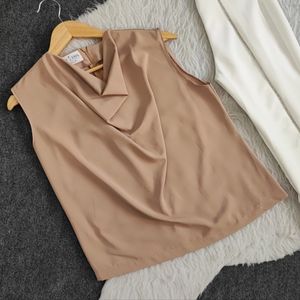 خرید اینترنتی قیمت تاپ زیرکتی یقه شل سرشانه نگین