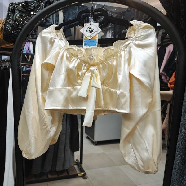 شومیز کراپ ساتن ابریشم