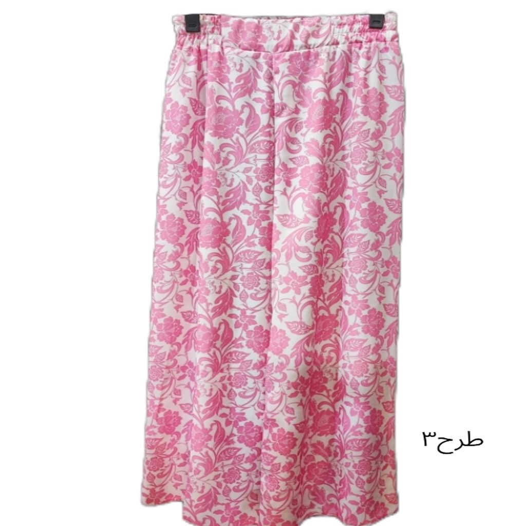 خرید اینترنتی قیمت شلوار بگ آبرنگی کرپ اندونزی