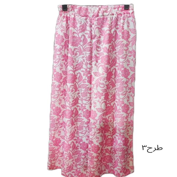 شلوار بگ آبرنگی کرپ اندونزی