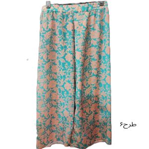 خرید اینترنتی قیمت شلوار بگ آبرنگی کرپ اندونزی