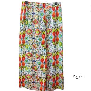 خرید اینترنتی قیمت شلوار بگ آبرنگی کرپ اندونزی