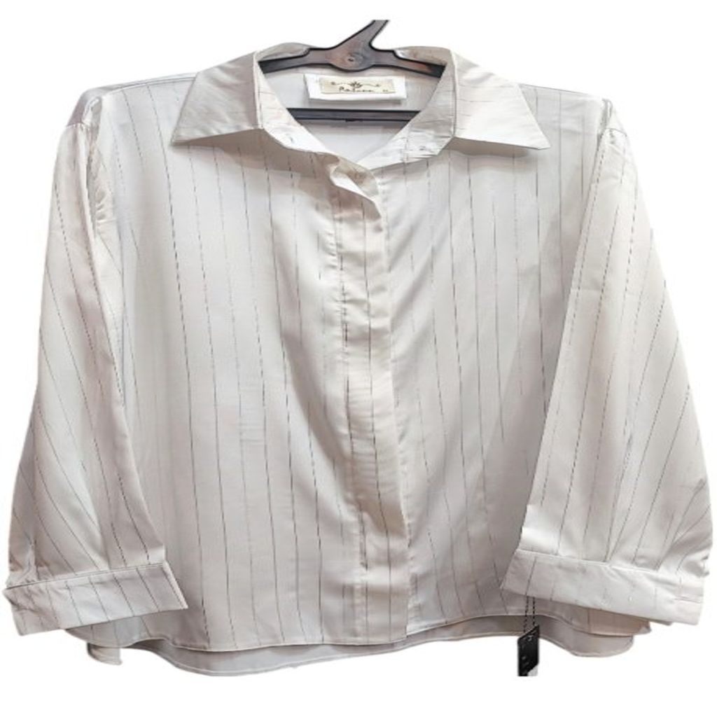 خرید اینترنتی قیمت شومیز ساتن سیلک لمه راه راه