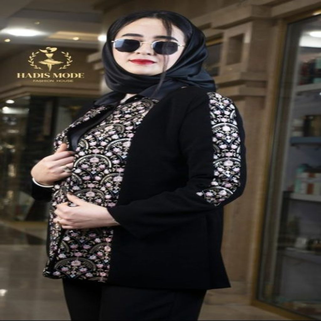 خرید اینترنتی قیمت کت کرپ سوزن دوزی مخمل مدل پرنیا