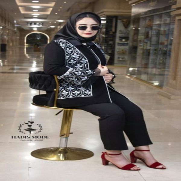 کت کرپ سوزندوزی مخمل مدل قاصدک