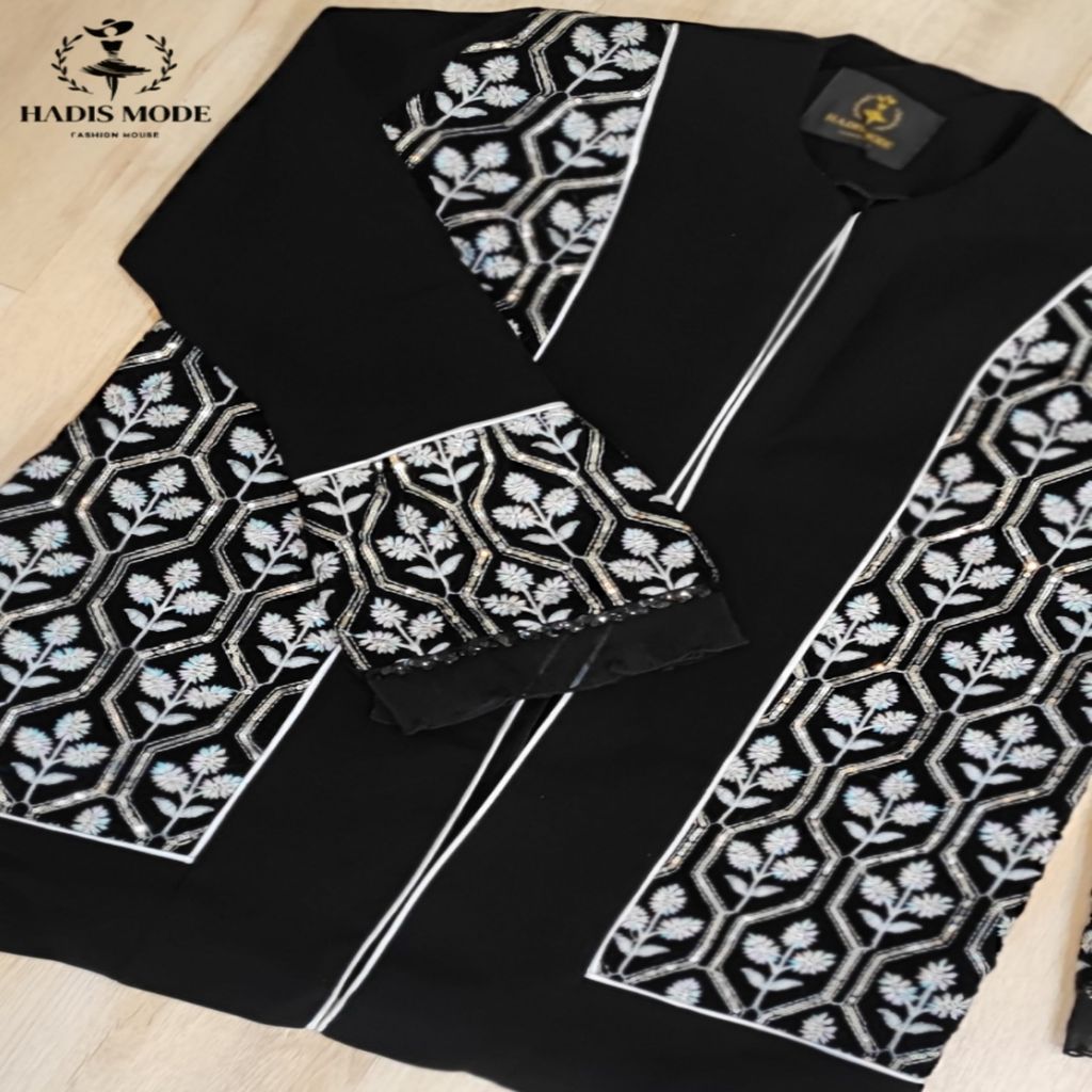 خرید اینترنتی قیمت کت کرپ سوزندوزی مخمل مدل قاصدک