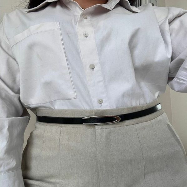 کمربند زنانه باریک پینترستی