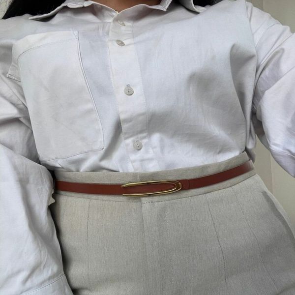 کمربند زنانه باریک پینترستی