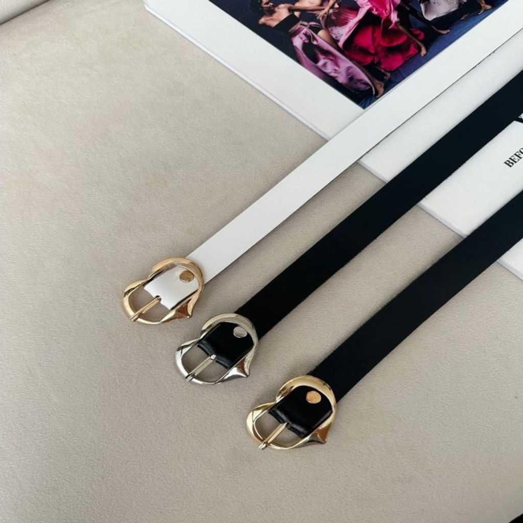 خرید اینترنتی قیمت کمربند زنانه باریک پینترستی قلب