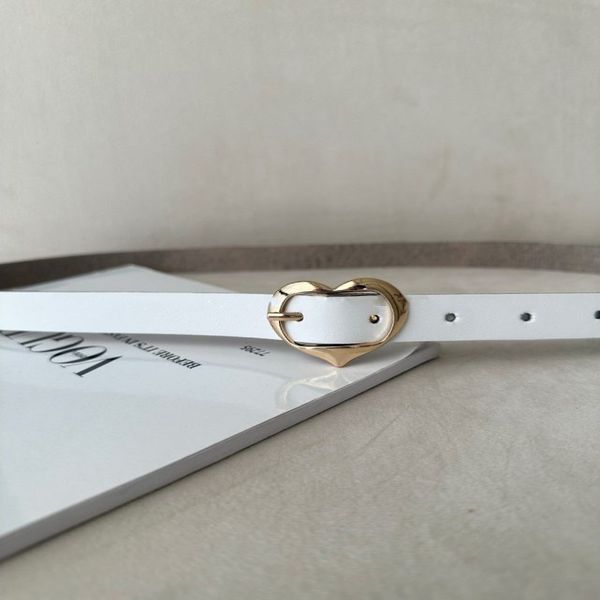 کمربند زنانه باریک پینترستی قلب