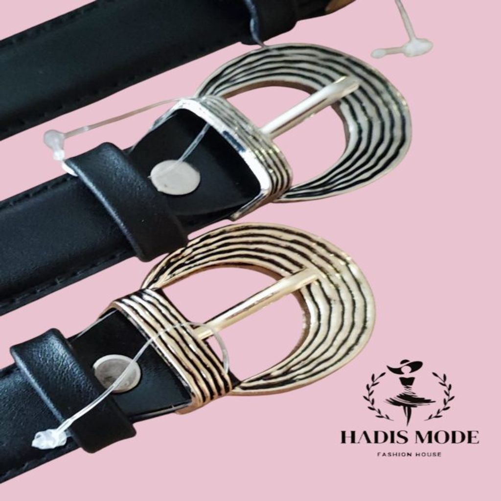 خرید اینترنتی قیمت کمربند زنانه باریک پینترستی کنار دوخت