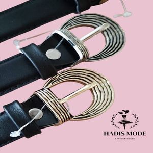 خرید اینترنتی قیمت کمربند زنانه باریک پینترستی کنار دوخت