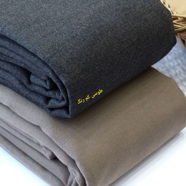 پارچه فوتر دو رو کوبیده درجه یک