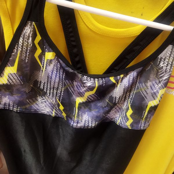 مایو دامن دار سایز بزرگ زنانه