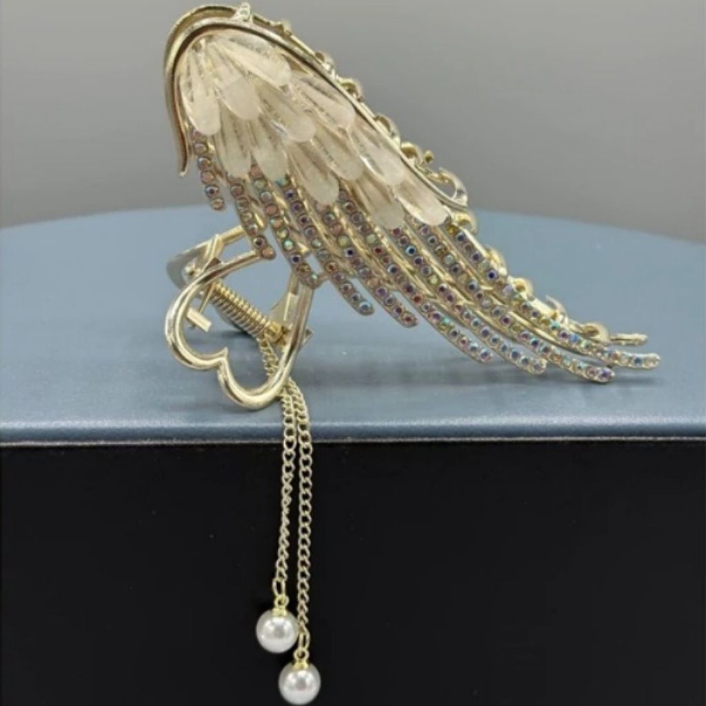 خرید اینترنتی کلیپس مجلسی فلزی بال فرشته (برند معتبر زایا)