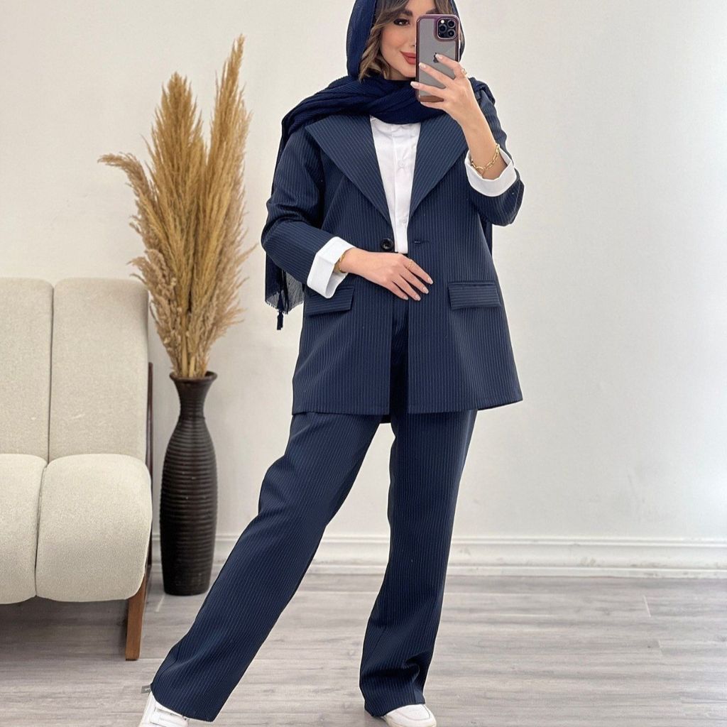 قیمت ارزان ست مانتو کتی و شلوار ماریا شایسته