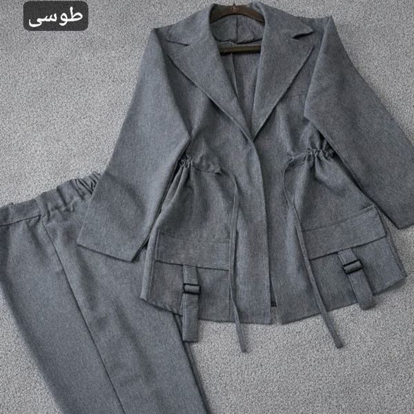 ست مانتو شلوار میلانو شایسته