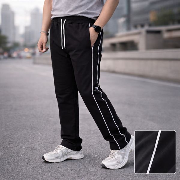 شلوار نیم بگ مردانه گلکسی سایز 95 تا 105