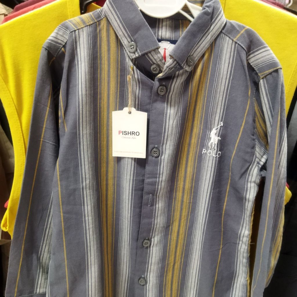 فروش اینترنتی پیراهن آستین بلند پسرانه as