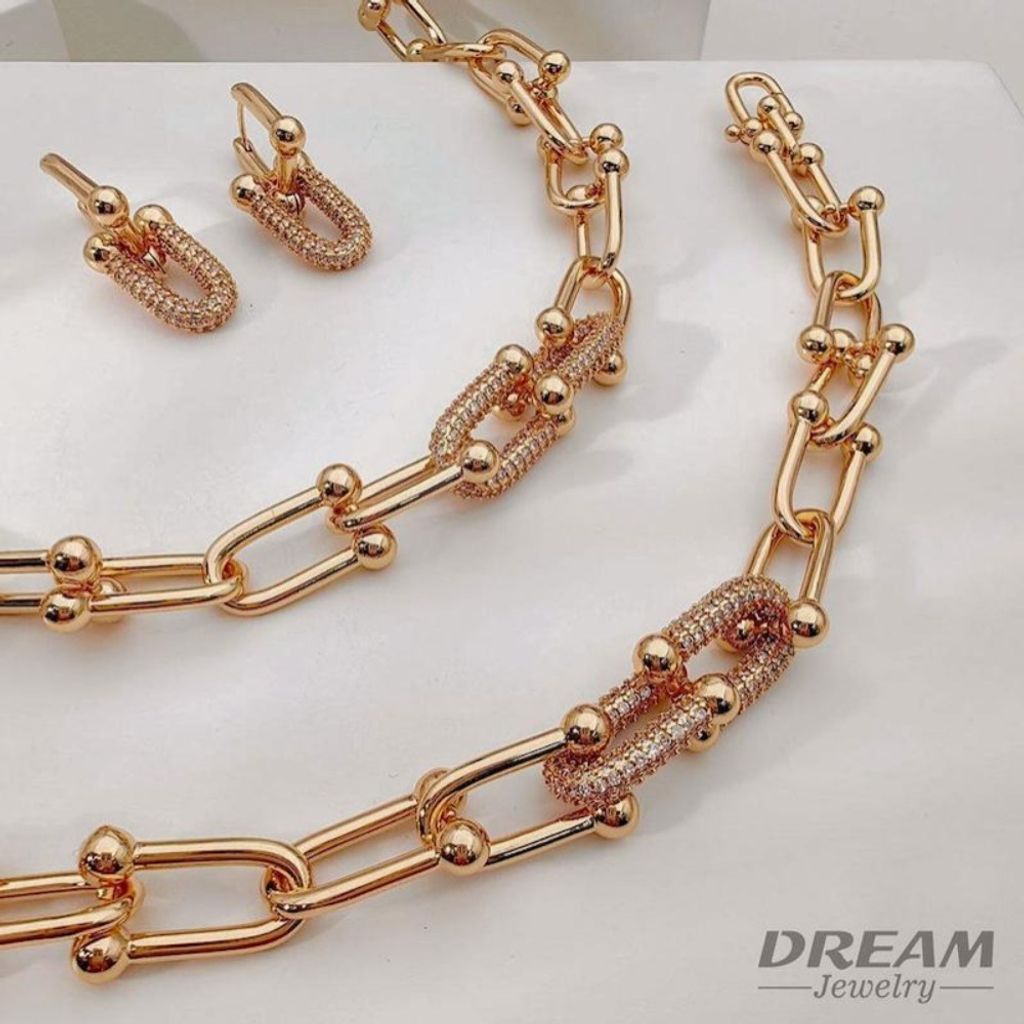 فروش اینترنتی سرویس تیفانی 10میل نگین‌دار DREAM ژوپینگ