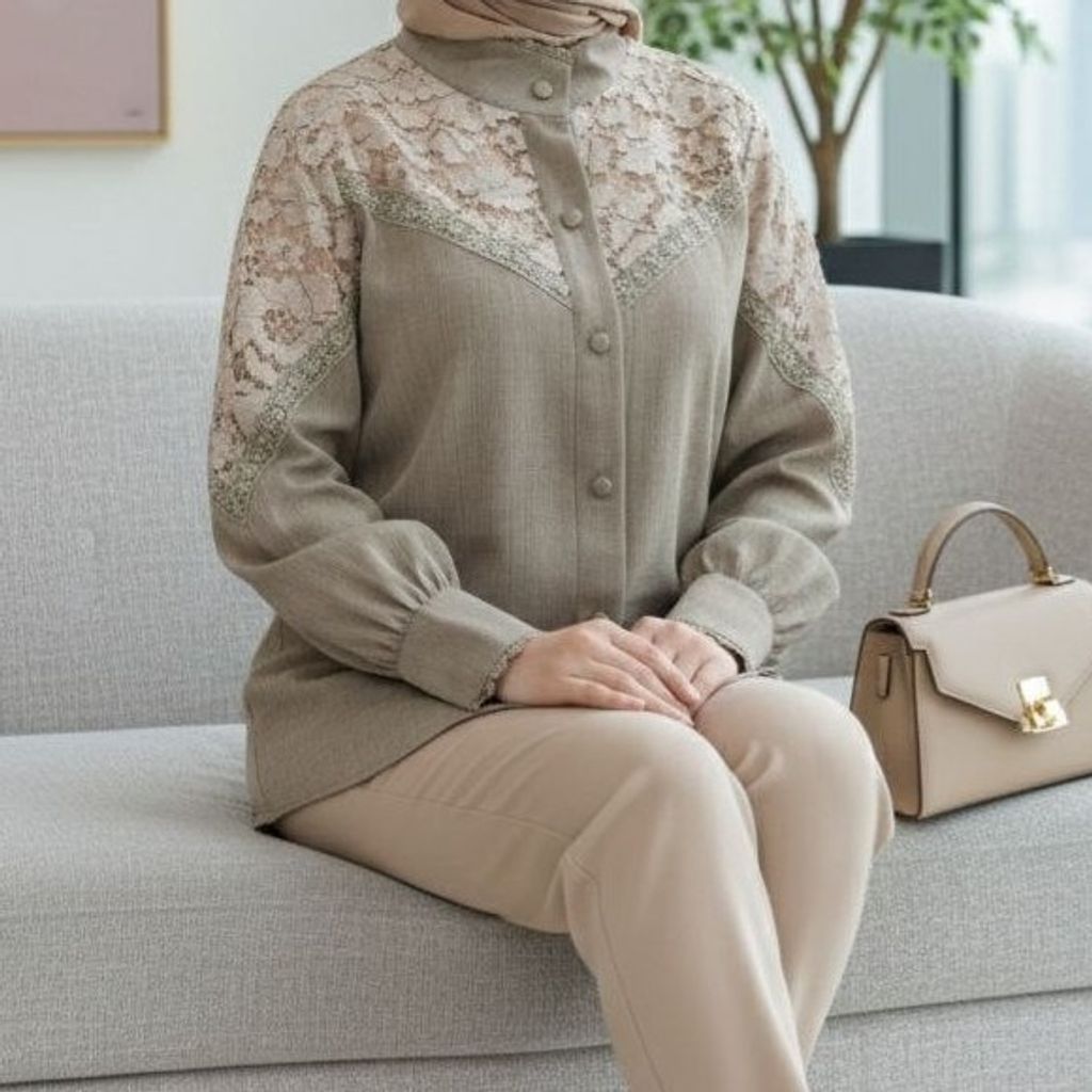 قیمت شومیز مجلسی مدل آوینا سبز