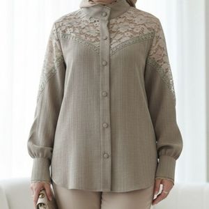 خرید اینترنتی شومیز مجلسی مدل آوینا سبز