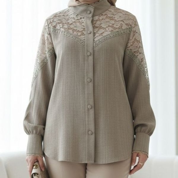 شومیز مجلسی مدل آوینا سبز