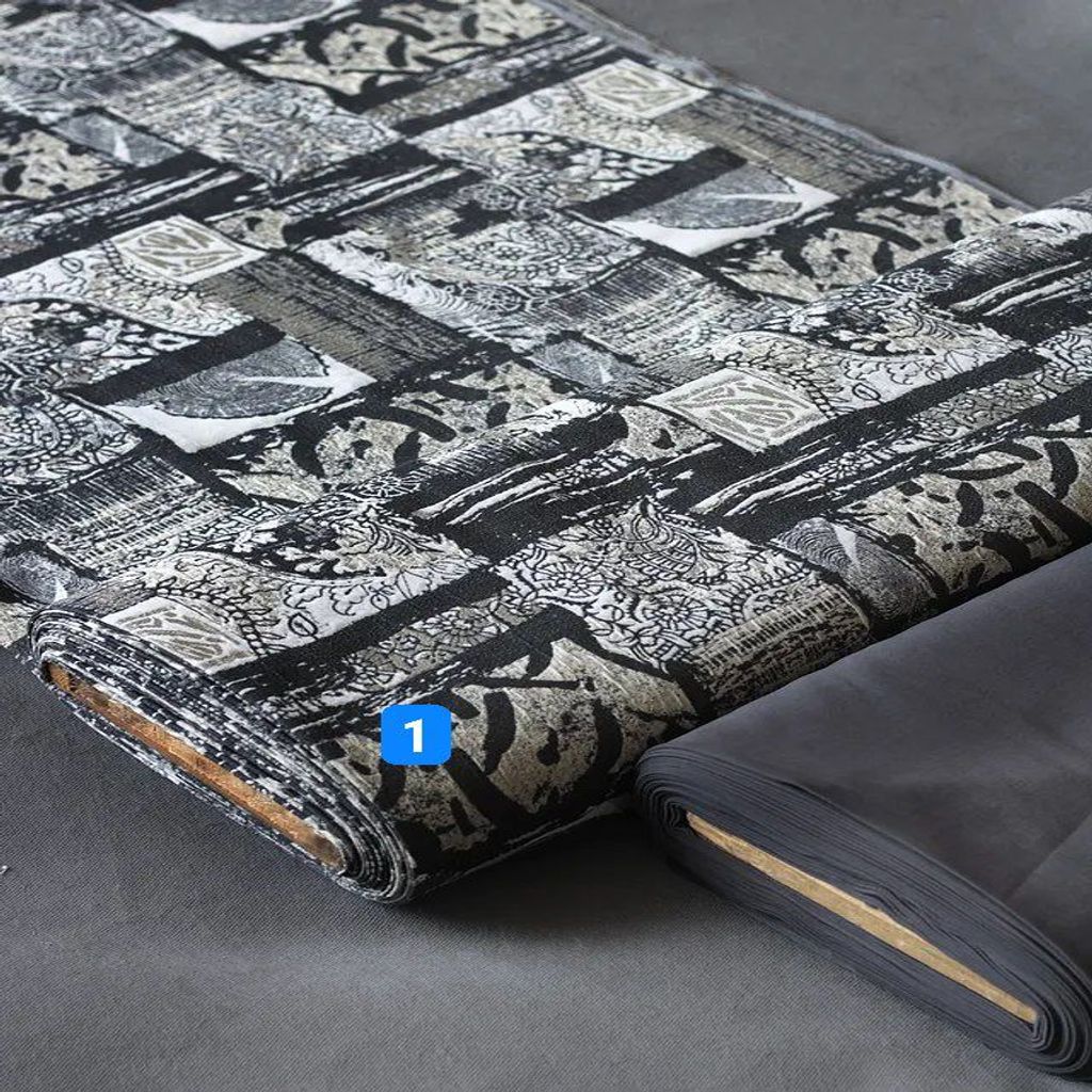 خرید اینترنتی قیمت ژاکارد بنونی 1227 - طرح 1