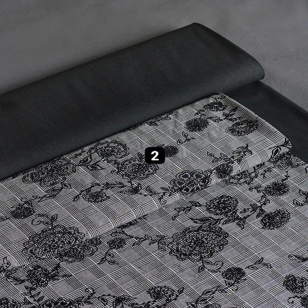 پارچه گاباردین مخمل کوب 1196 - طرح 2