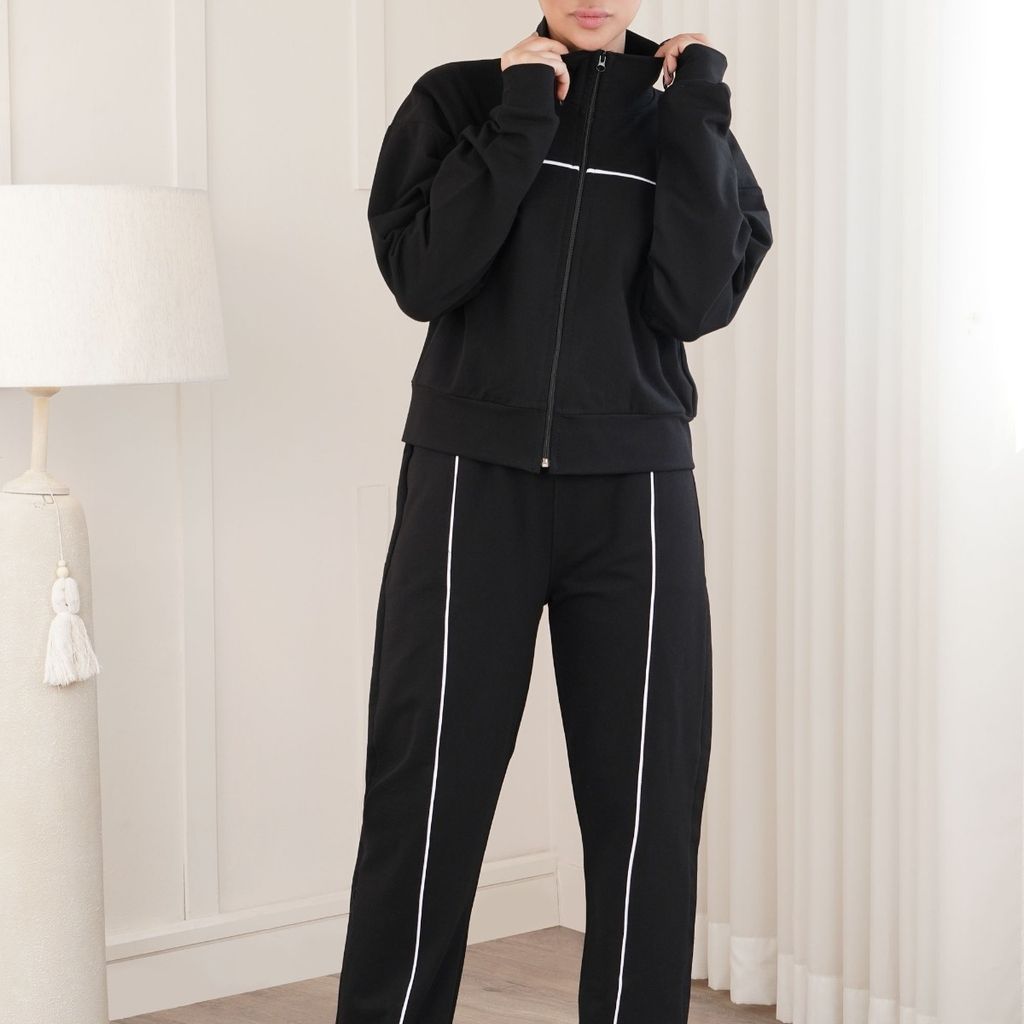 خرید آنلاین ست اویشو مشکی پاد