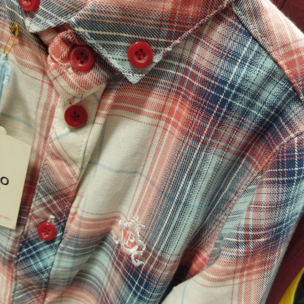 خرید اینترنتی پیراهن آستین بلند پسرانه