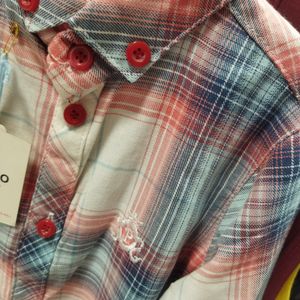 خرید اینترنتی پیراهن آستین بلند پسرانه