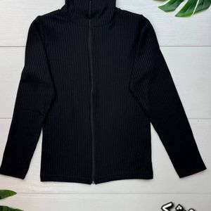 بلوز کبریتی زیپ دار زنانه