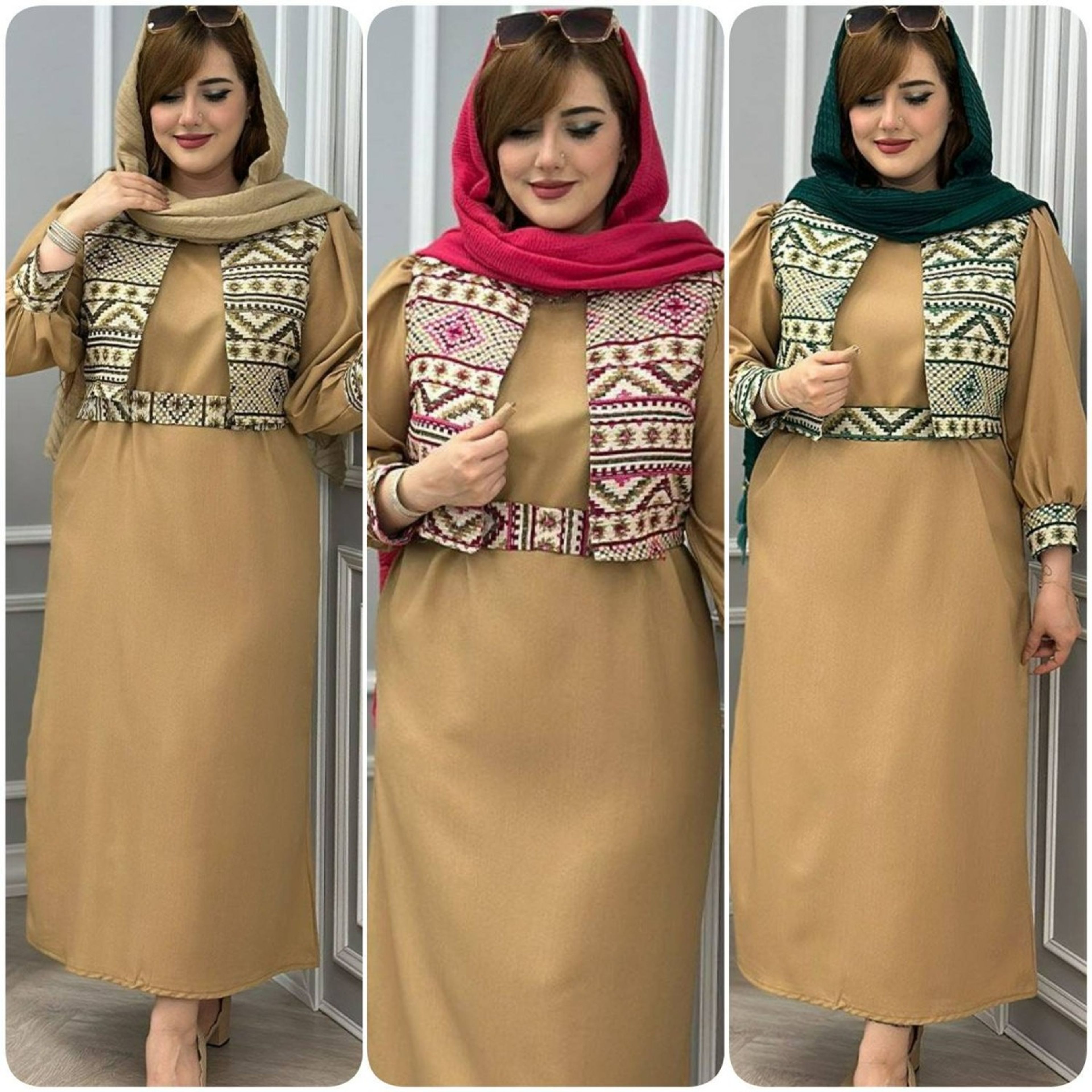 مشخصات سارافون و جلیقه زنانه