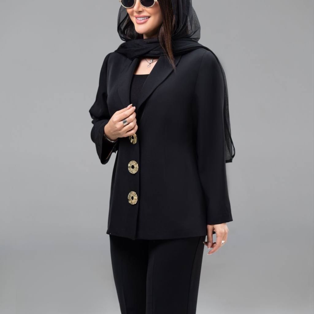 مشخصات کت عیدانه آستین دوحالته پلنگی