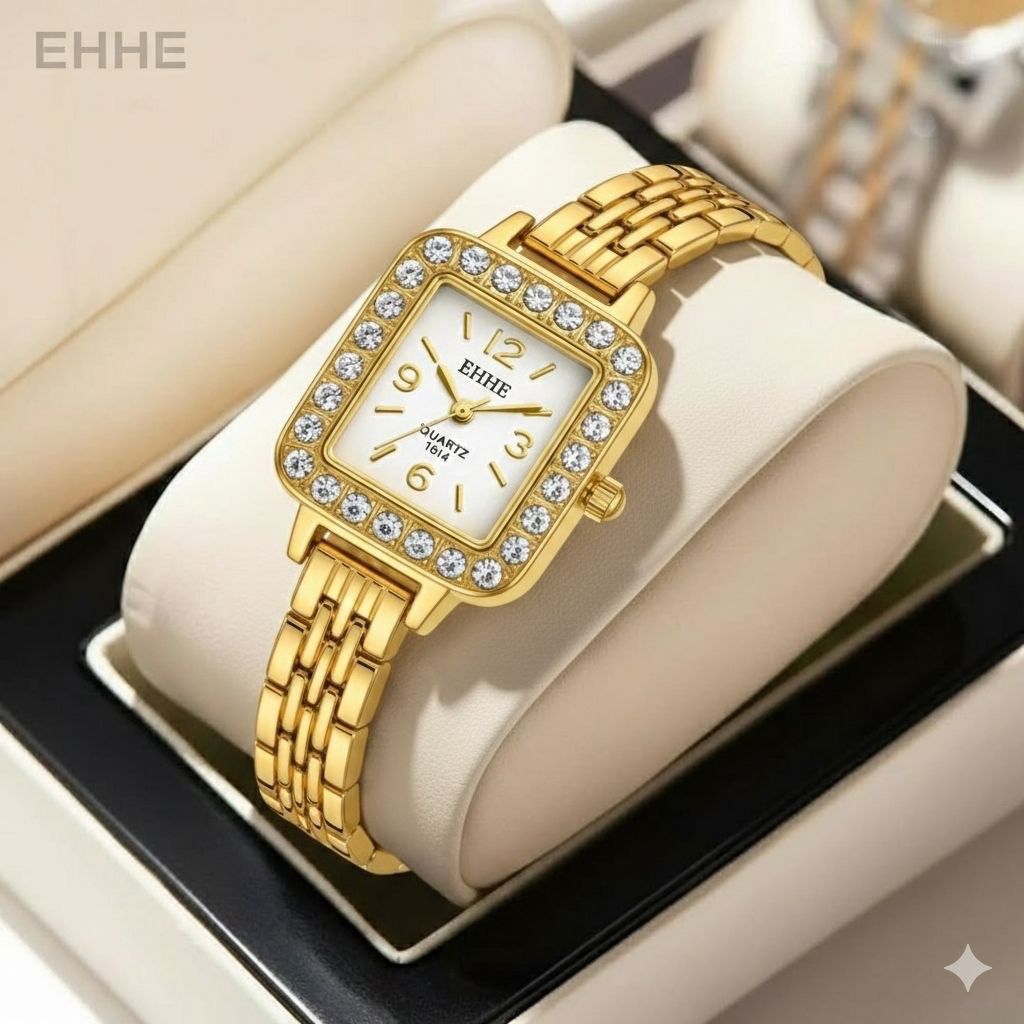 خرید اینترنتی ساعت زنانه برند EHHE نگیندار