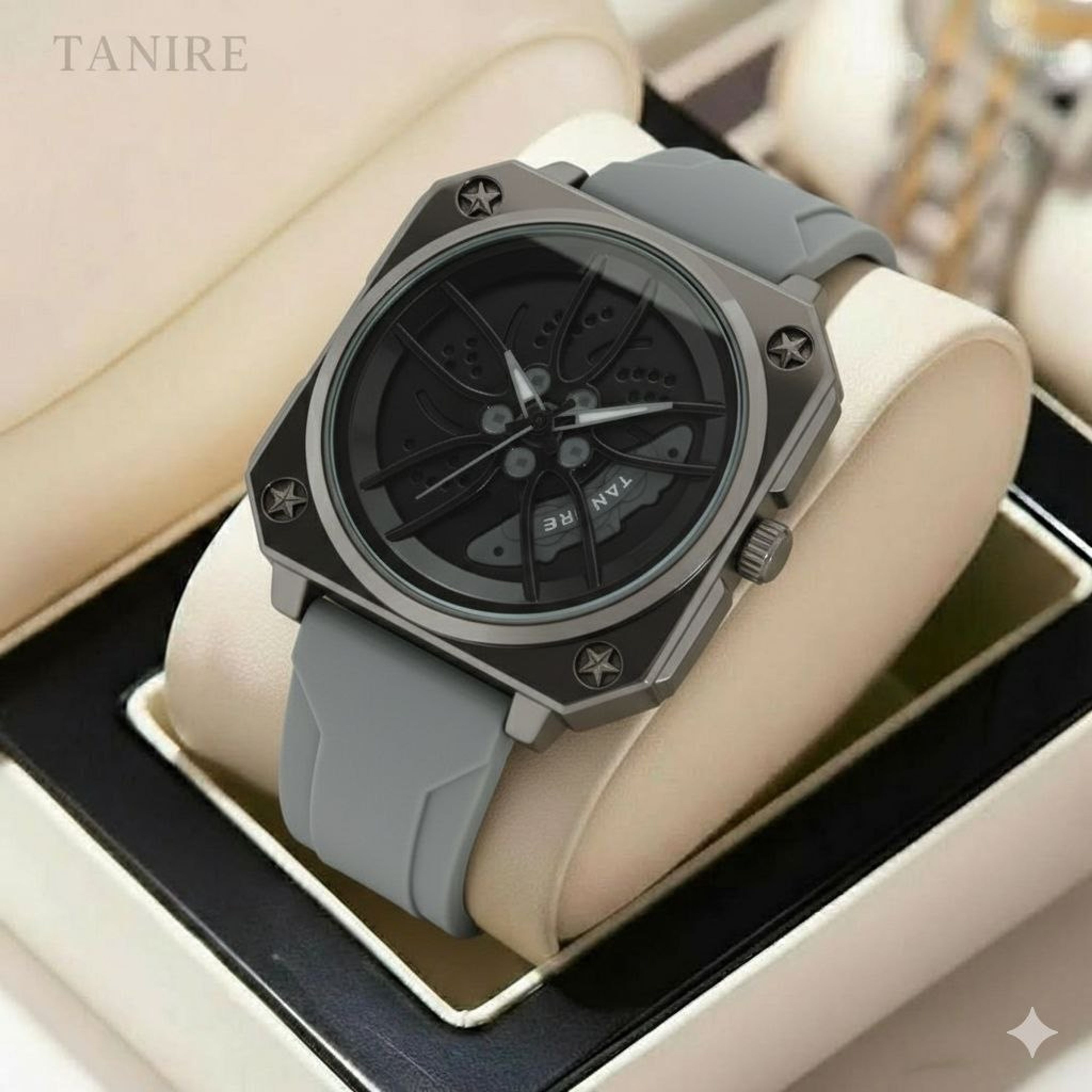 خرید اینترنتی ساعت مردانه برند TANKRE رینگی