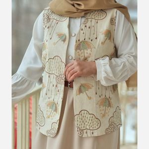 خرید اینترنتی قیمت وست مدل چتر جنس لینن نخ قد قابل تغییر