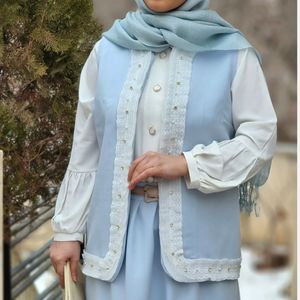 خرید اینترنتی قیمت وست مجلسی کرپ زنانه