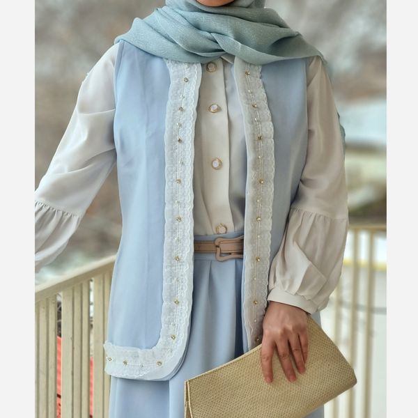 وست مجلسی کرپ زنانه