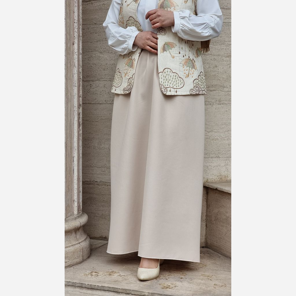 خرید اینترنتی دامن کرپ مازراتی قد قابل تغییر 