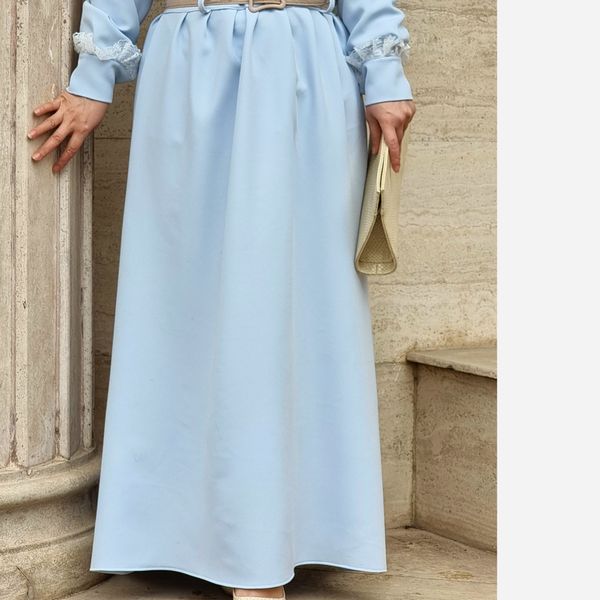 دامن کرپ مازراتی ساده