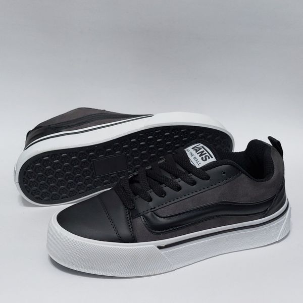 کتانی ونس کنو اسکول مشکی knu skool vans