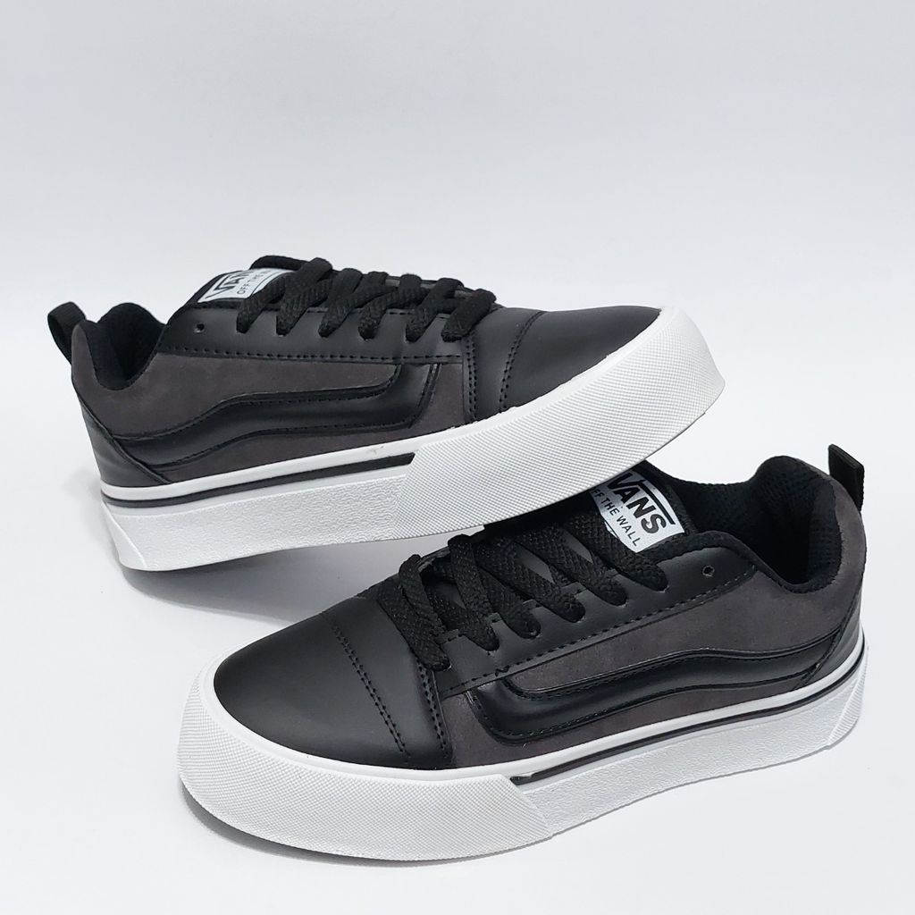 قیمت ارزان کتانی ونس کنو اسکول مشکی knu skool vans